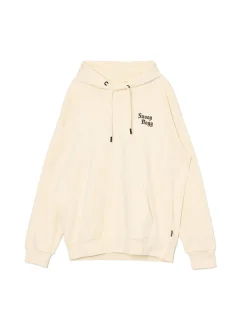 Best Cropp Bluza z kapturem Snoop Dogg kremowy