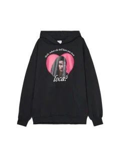 Outlet Cropp Bluza z kapturem Twilight czarny
