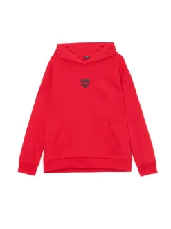 New Cropp Bluza z motywem ust czerwony