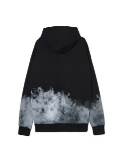 New Cropp Bluza z nadrukiem dymu czarny
