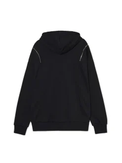 Clearance Cropp Bluza z zamkami przy rękawach UNISEX czarny