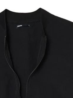 Discount Cropp Bluzka z zapięciem czarny