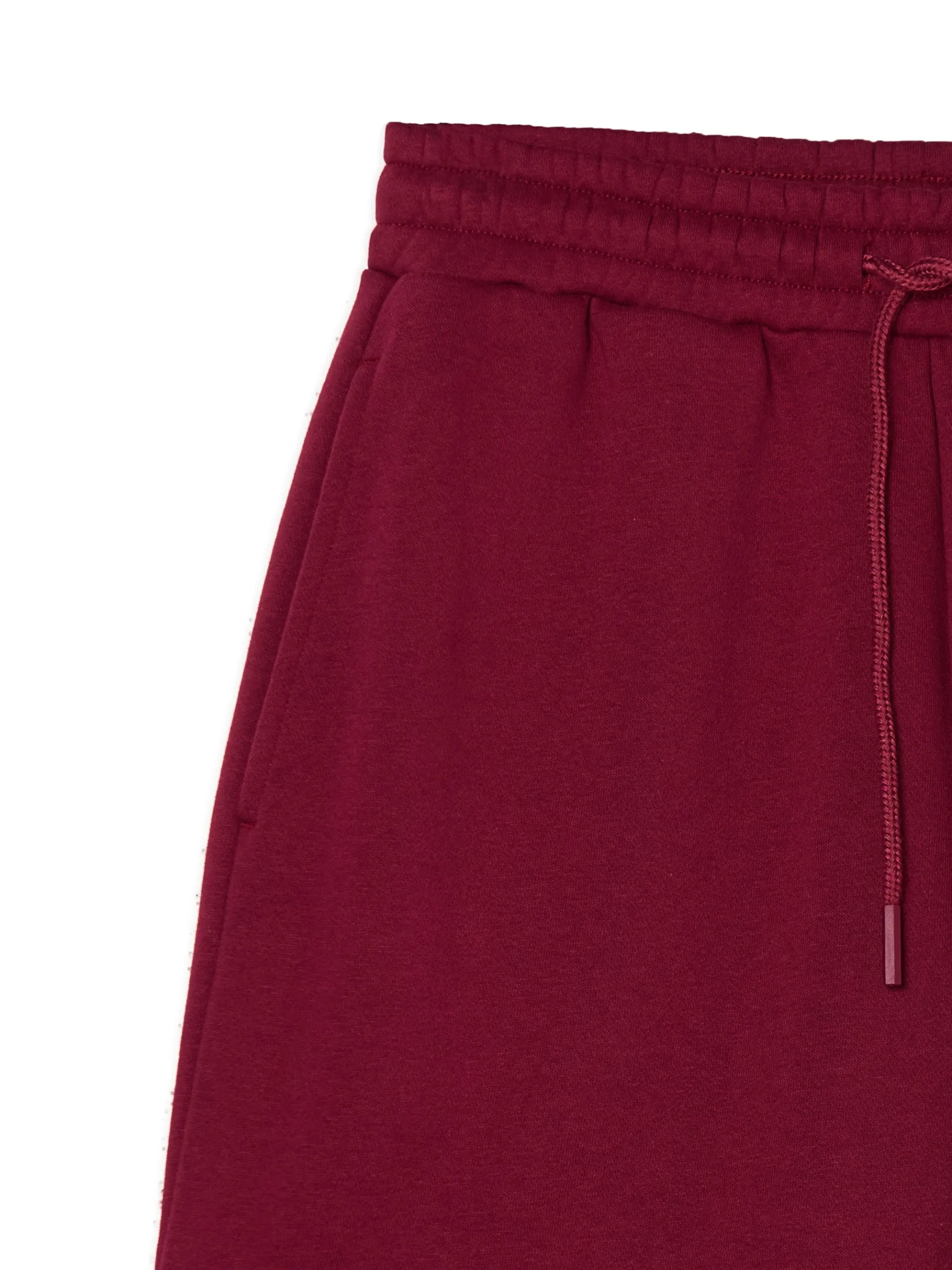 Fashion Cropp Bordowe dresowe joggery kasztanowy