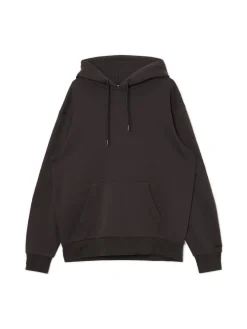 Best Cropp Brązowa bluza regular z kapturem czerwony