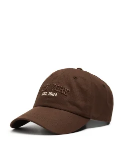 Online Cropp Brązowa czapka z daszkiem brązowy