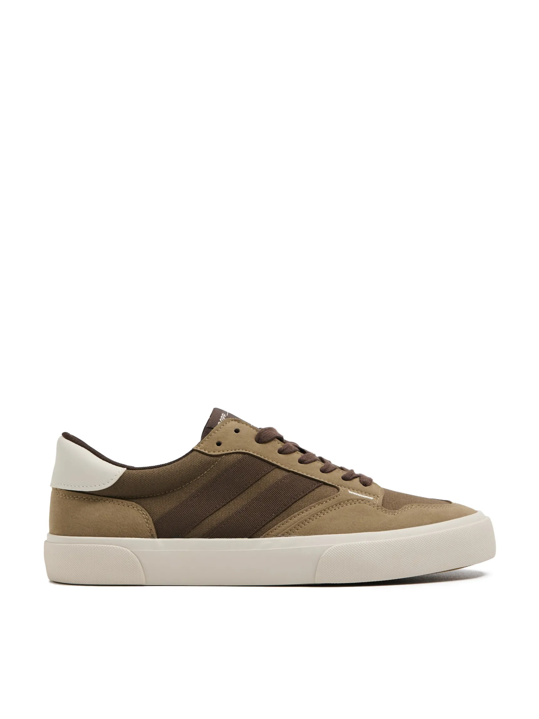 Clearance Cropp Brązowe trampki brązowy