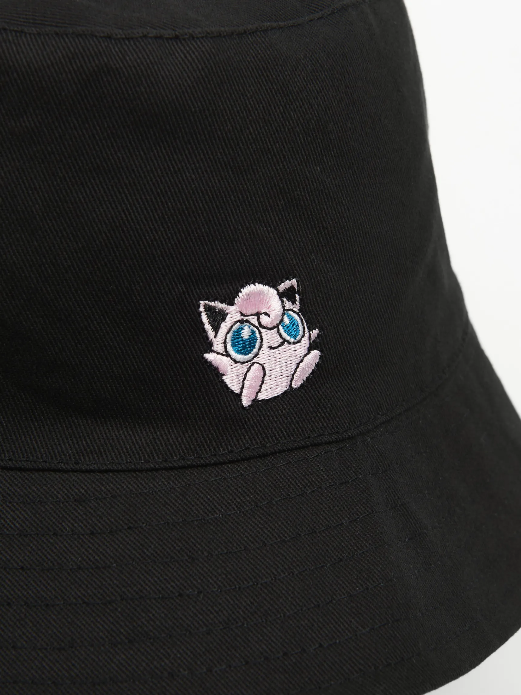 Clearance Cropp Bucket hat z Jigglypuffem czarny