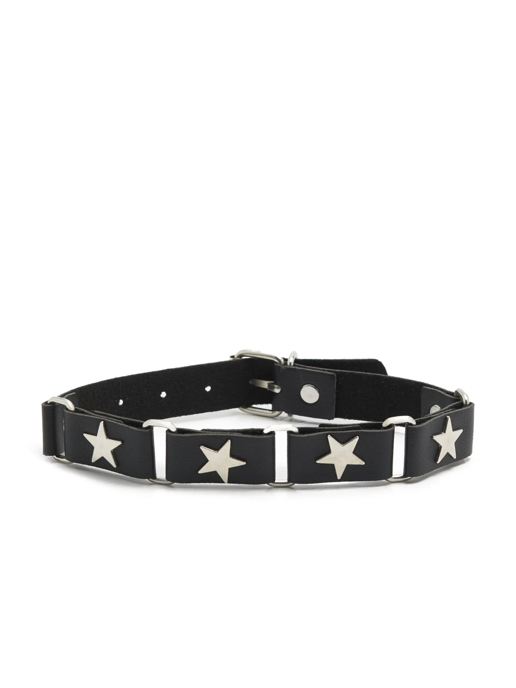 Best Cropp Choker z gwiazdkami srebrny