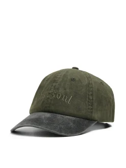 Discount Cropp Ciemnozielona czapka z daszkiem zielony