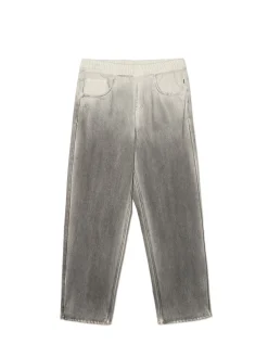 Clearance Cropp Cieniowane spodnie wide leg szary