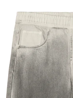 Clearance Cropp Cieniowane spodnie wide leg szary