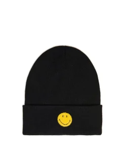 Online Cropp Czapka beanie Smiley czarny