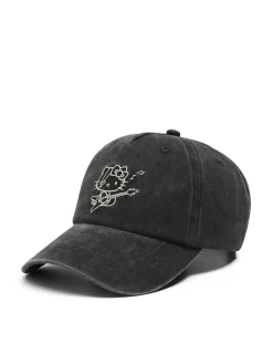Sale Cropp Czapka z daszkiem Hello Kitty szary