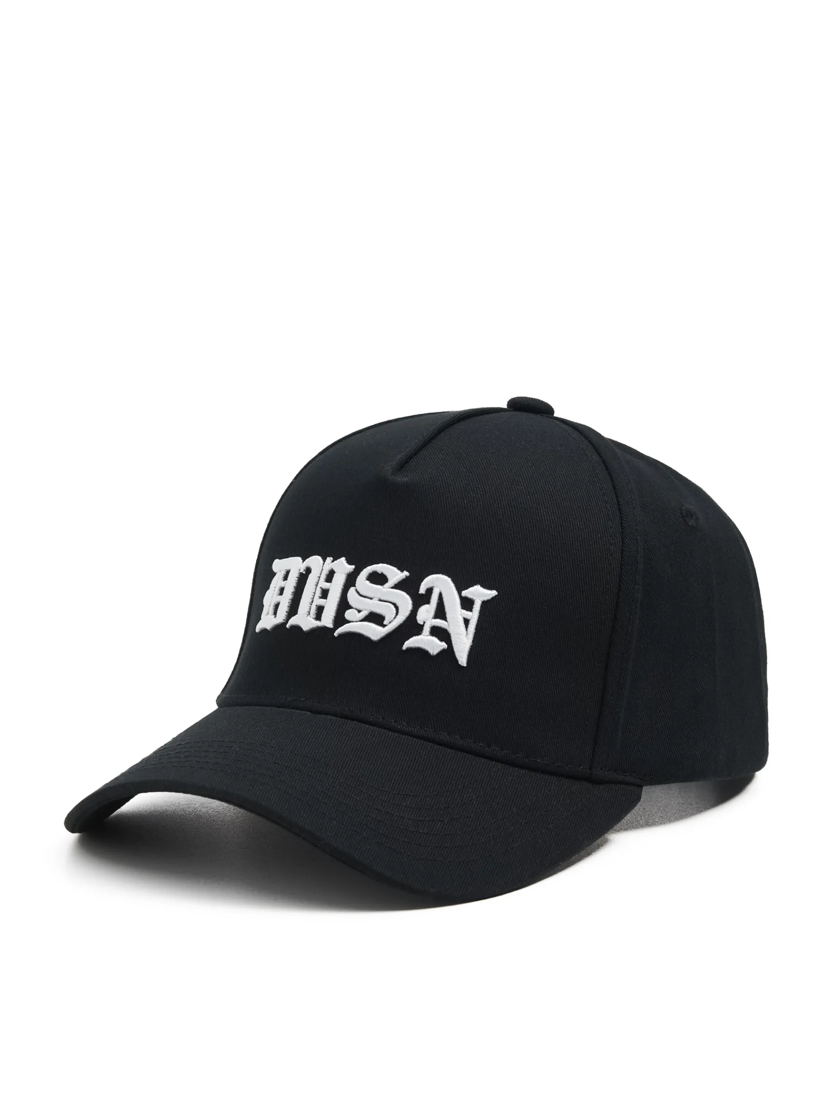 Online Cropp Czapka z daszkiem i haftem biały