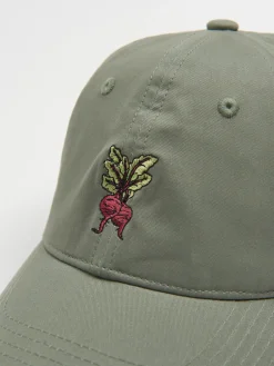 Clearance Cropp Czapka z daszkiem i haftem The Office szary