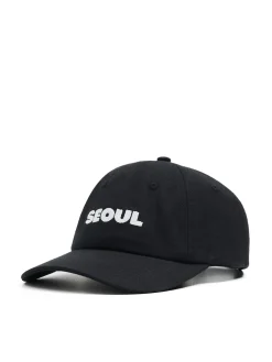 New Cropp Czapka z daszkiem Seoul czarny