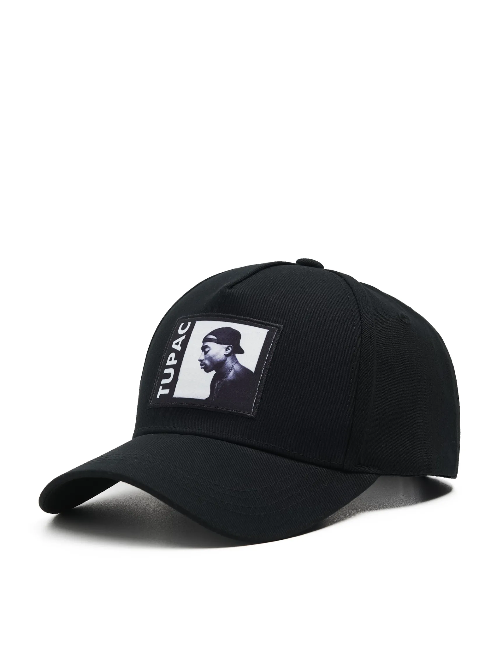 Clearance Cropp Czapka z daszkiem Tupac biały