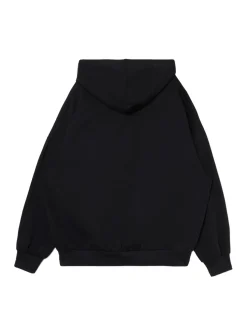 Fashion Cropp Czarna bluza hoodie z dobermanami UNISEX czarny