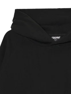 Fashion Cropp Czarna bluza oversize z kapturem czarny
