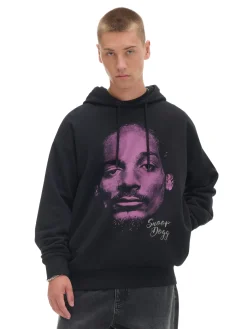 Sale Cropp Czarna bluza Snoop Dogg czarny