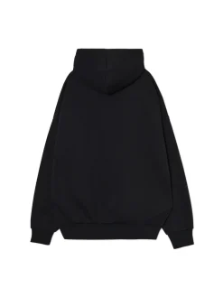 Fashion Cropp Czarna bluza z efektownym nadrukiem UNISEX czarny