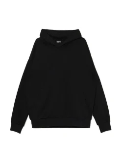 Best Cropp Czarna bluza z kapturem czarny