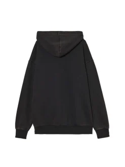 Outlet Cropp Czarna bluza z kapturem Gremliny czarny