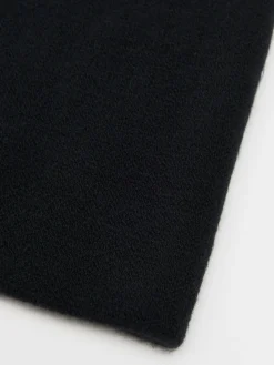 New Cropp Czarna czapka beanie czarny