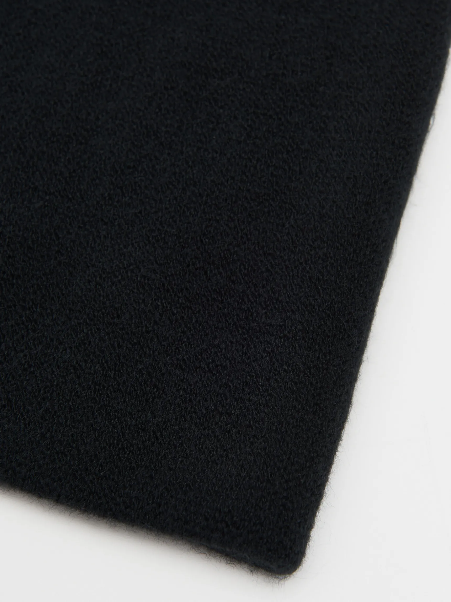 New Cropp Czarna czapka beanie czarny