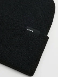Hot Cropp Czarna czapka beanie czarny