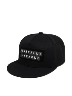 New Cropp Czarna czapka snapback czarny