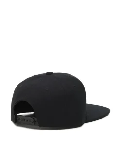 New Cropp Czarna czapka snapback z haftem czarny