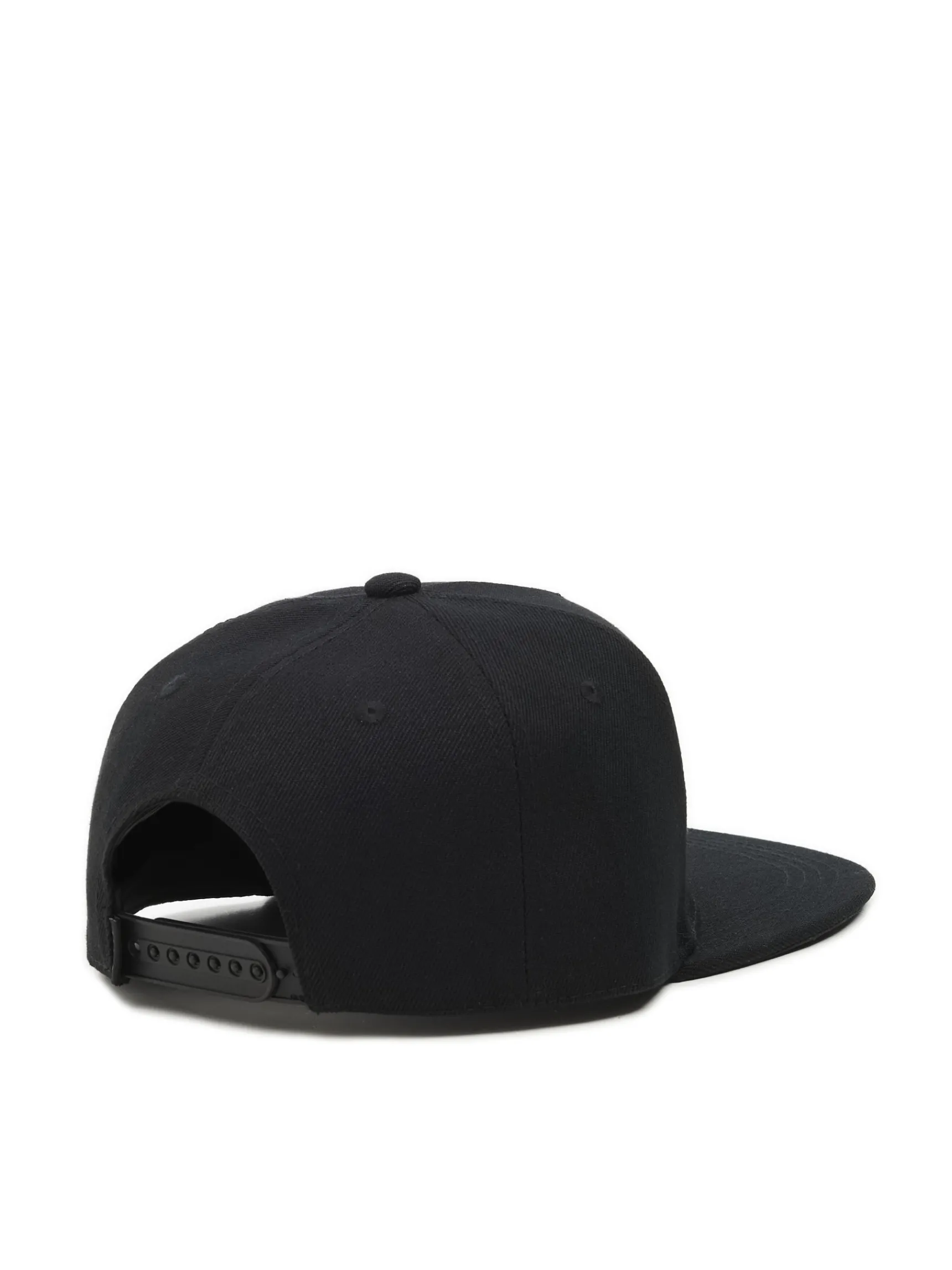 New Cropp Czarna czapka snapback z haftem czarny