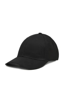 Best Cropp Czarna czapka z daszkiem czarny