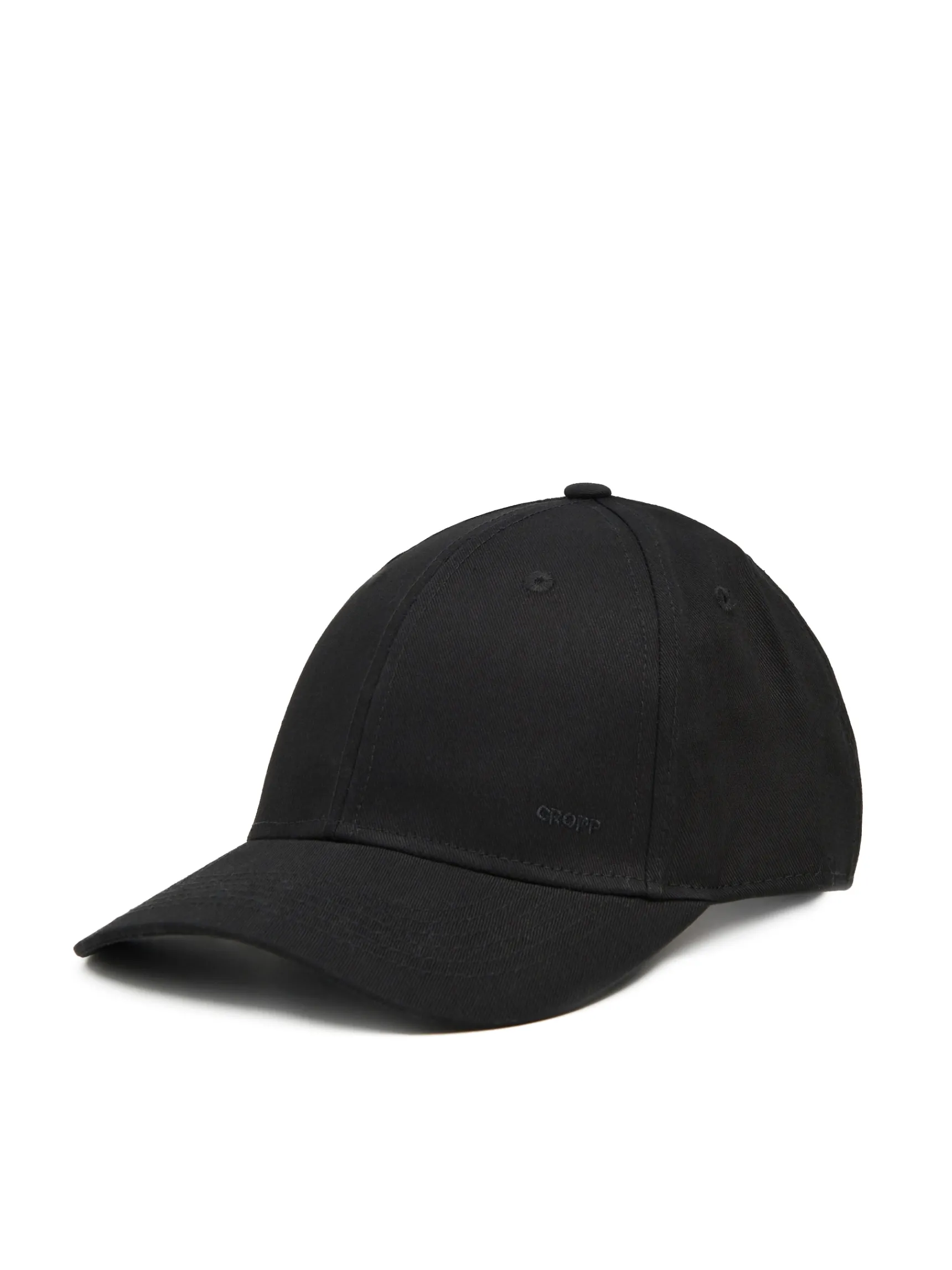 Best Cropp Czarna czapka z daszkiem czarny