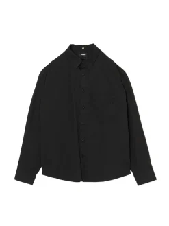 Clearance Cropp Czarna koszula z haftem czarny