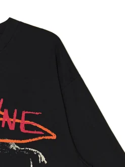 Discount Cropp Czarna koszulka Lil Wayne czarny