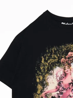 Online Cropp Czarna koszulka Melanie Martinez UNISEX czarny