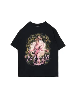 Online Cropp Czarna koszulka Melanie Martinez UNISEX czarny