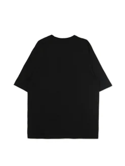 Clearance Cropp Czarna koszulka z food printem czarny