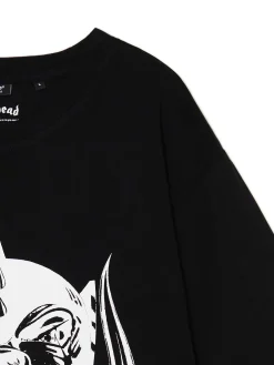 Sale Cropp Czarna koszulka z nadrukiem Motörhead UNISEX czarny