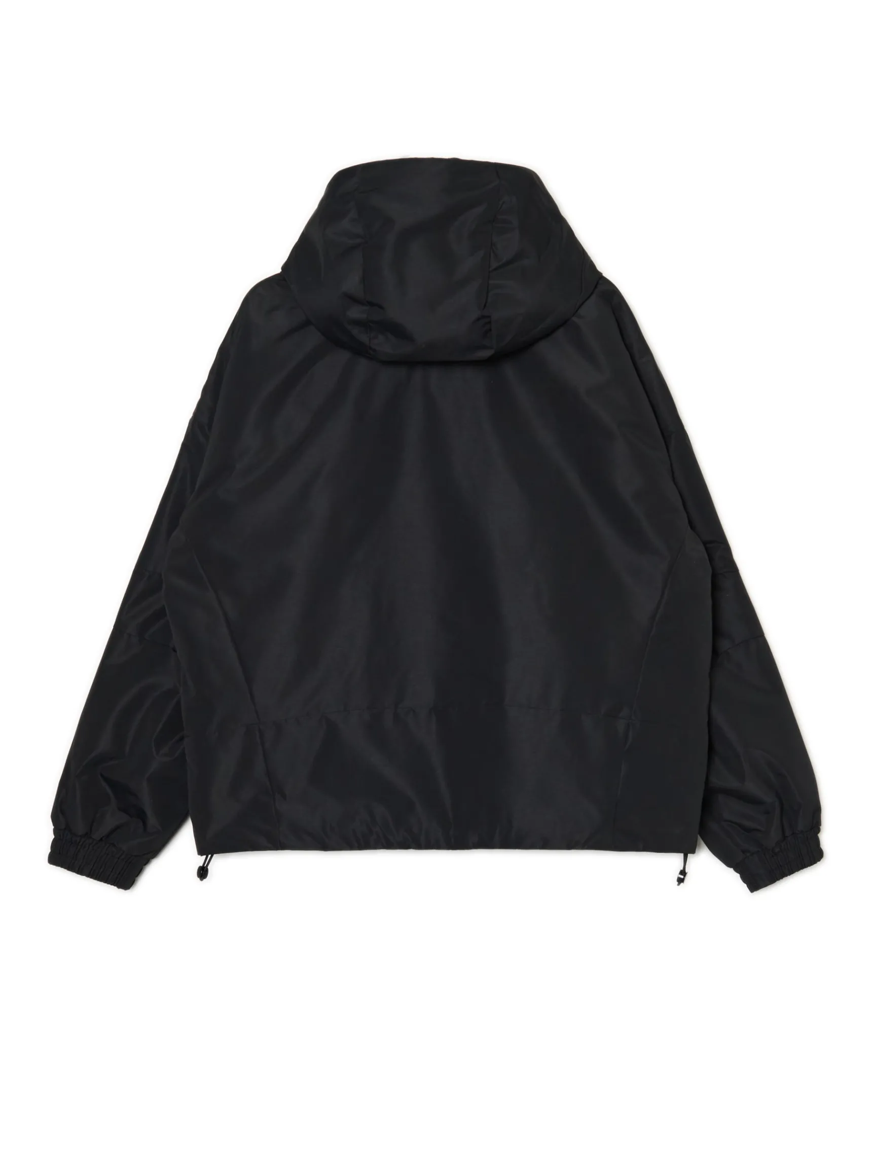Sale Cropp Czarna kurtka anorak z kapturem czarny