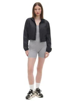 Sale Cropp Czarna kurtka bomber czarny