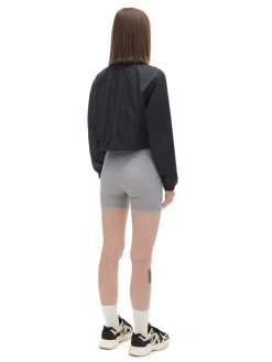 Sale Cropp Czarna kurtka bomber czarny
