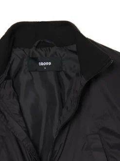 Sale Cropp Czarna kurtka bomber czarny