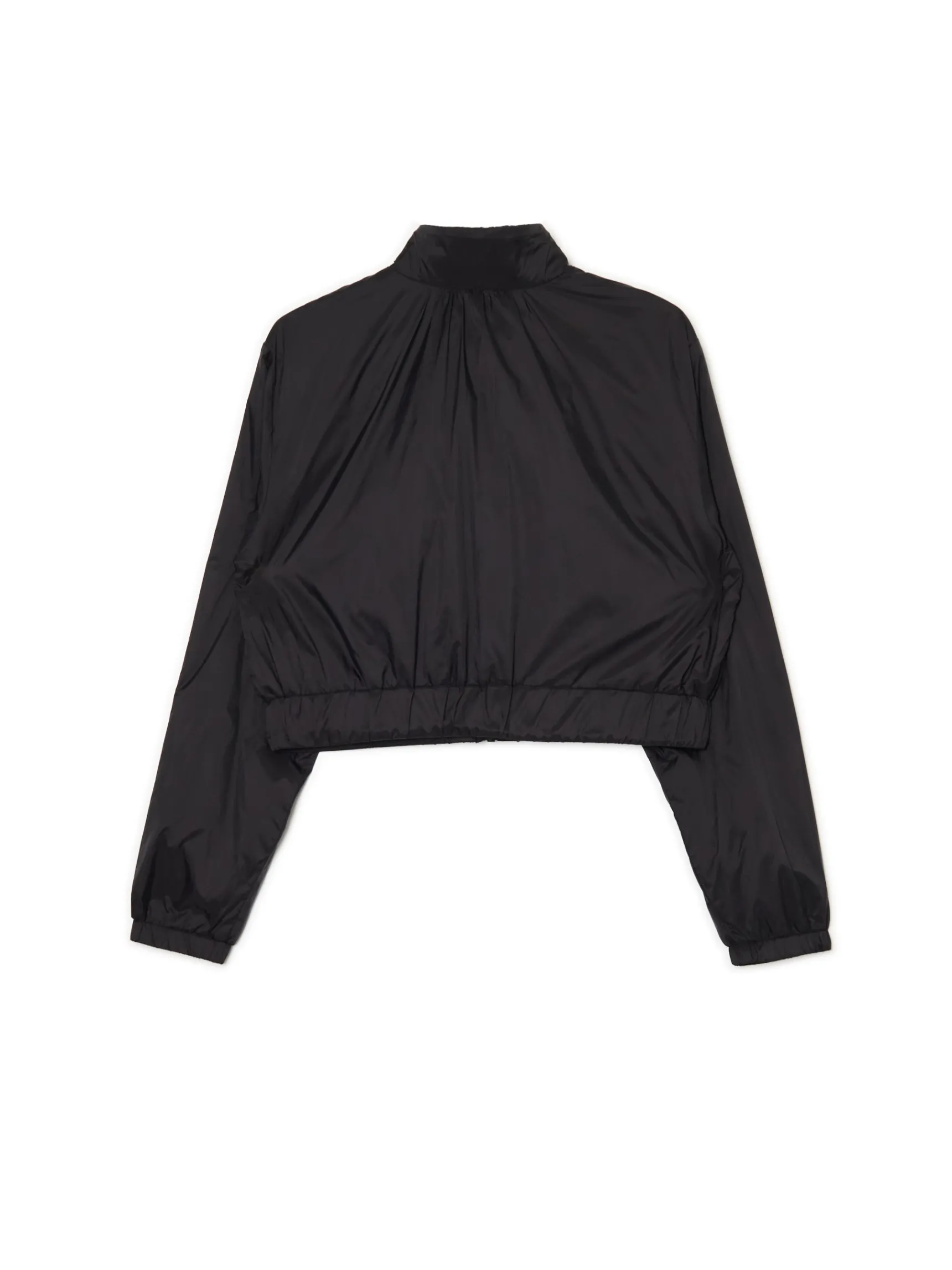 Sale Cropp Czarna kurtka bomber czarny