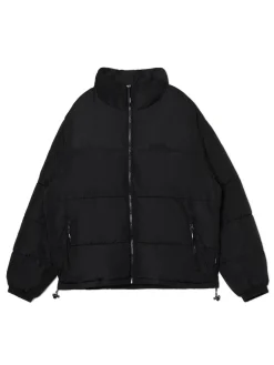 Discount Cropp Czarna kurtka puffer czarny