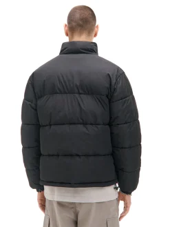 Discount Cropp Czarna kurtka puffer czarny