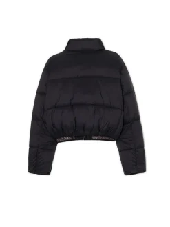 Best Cropp Czarna kurtka puffer czarny