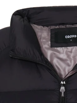 Best Cropp Czarna kurtka puffer czarny
